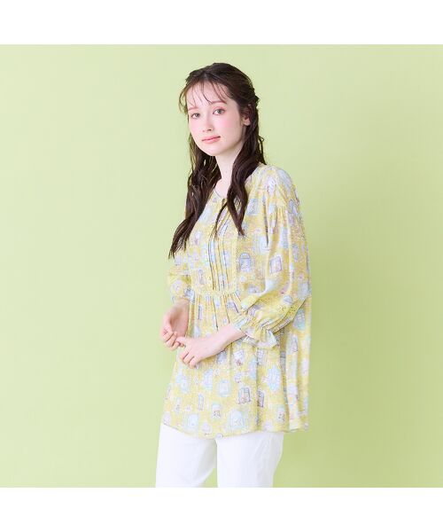 Rose Tiara / ローズティアラ シャツ・ブラウス | 【22fabric】ルームメイトPT/ヨーク切替チュニック | 詳細2