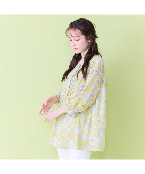 Rose Tiara / ローズティアラ シャツ・ブラウス | 【22fabric】ルームメイトPT/ヨーク切替チュニック | 詳細3