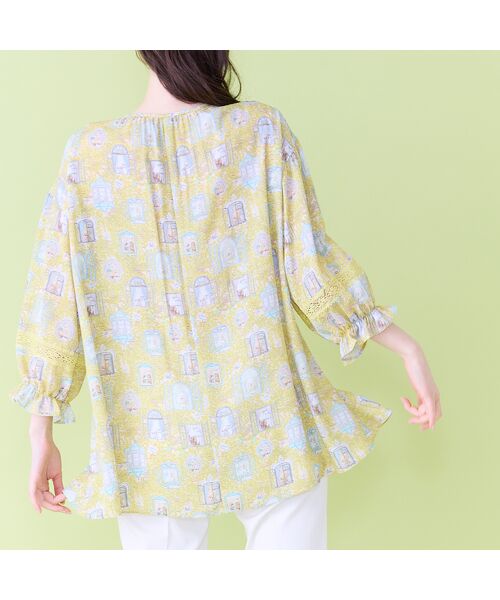 Rose Tiara / ローズティアラ シャツ・ブラウス | 【22fabric】ルームメイトPT/ヨーク切替チュニック | 詳細4