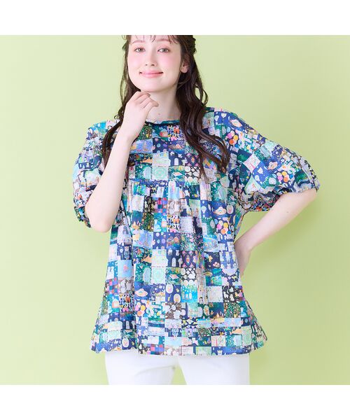 Rose Tiara / ローズティアラ シャツ・ブラウス | 【22fabric】アニバーサリーパッチワーク/ブラウス | 詳細5
