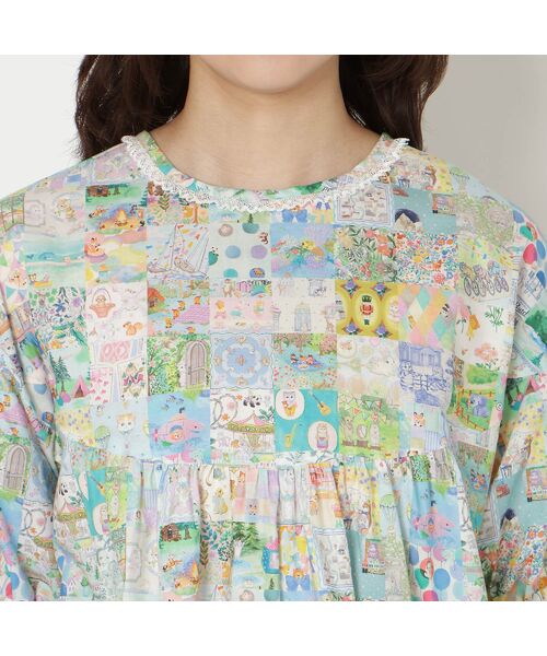 Rose Tiara / ローズティアラ シャツ・ブラウス | 【22fabric】アニバーサリーパッチワーク/ブラウス | 詳細14