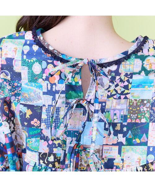 Rose Tiara / ローズティアラ シャツ・ブラウス | 【22fabric】アニバーサリーパッチワーク/ブラウス | 詳細9