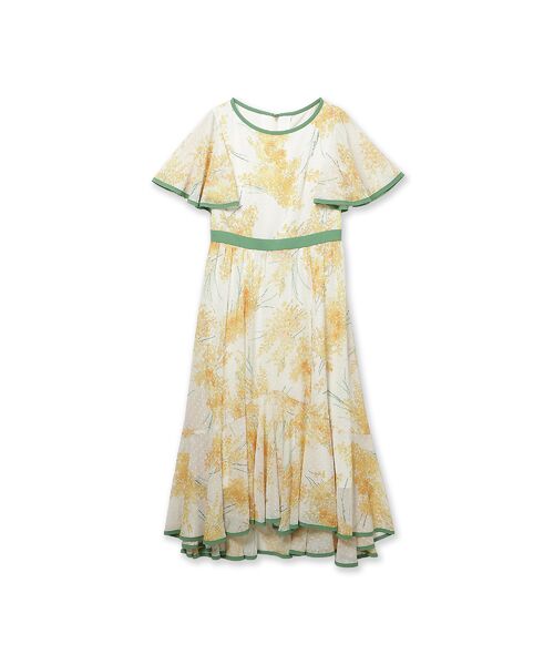 Rose Tiara / ローズティアラ ミニ丈・ひざ丈ワンピース | ミモザプリントワンピース | 詳細12