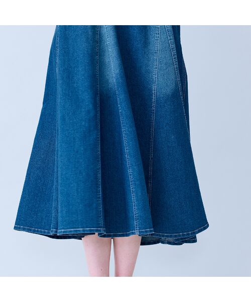 Rose Tiara / ローズティアラ ミニ丈・ひざ丈ワンピース | デニムキャミソールドレス | 詳細9