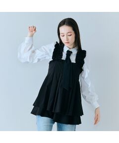 Rose Tiara / ローズティアラ シャツ・ブラウス | タックデザインビスチェ