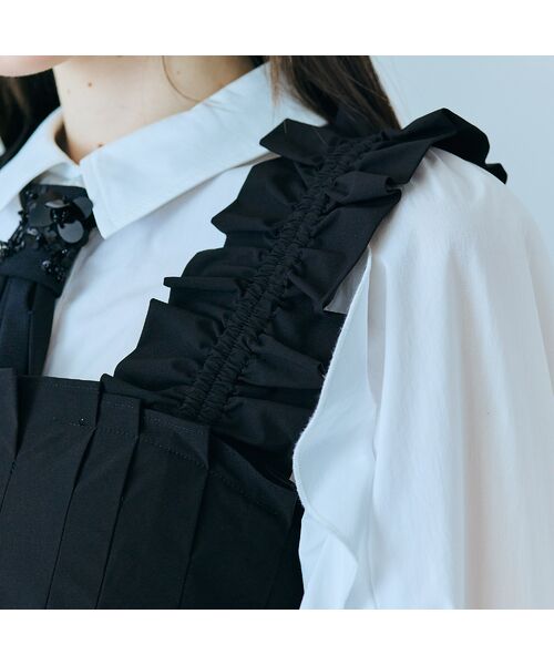 Rose Tiara / ローズティアラ シャツ・ブラウス | タックデザインビスチェ | 詳細5