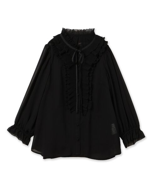 Rose Tiara / ローズティアラ シャツ・ブラウス | シアープリーツフリルブラウス | 詳細18