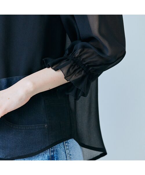 Rose Tiara / ローズティアラ シャツ・ブラウス | シアープリーツフリルブラウス | 詳細15