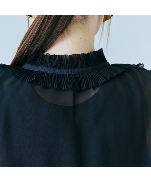 Rose Tiara / ローズティアラ シャツ・ブラウス | シアープリーツフリルブラウス | 詳細16