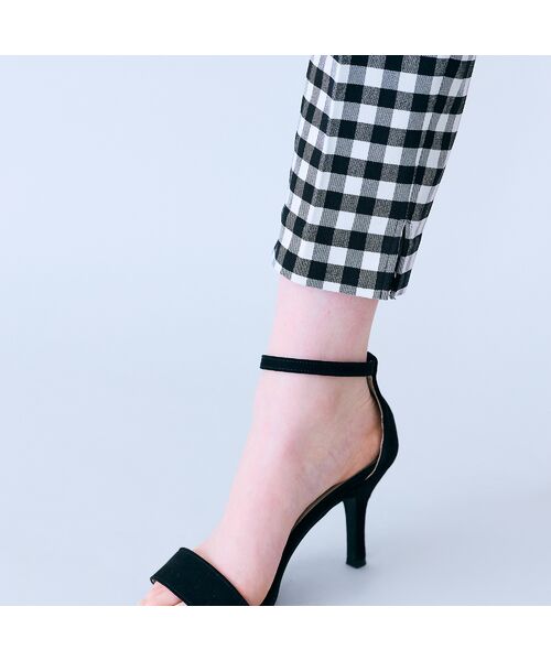 Rose Tiara / ローズティアラ ショート・ハーフ・半端丈パンツ | サブリナパンツ/ チェック | 詳細8