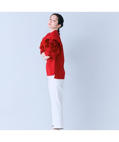 Rose Tiara / ローズティアラ ショート・ハーフ・半端丈パンツ | サブリナパンツ | 詳細2