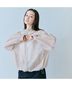 Rose Tiara / ローズティアラ ブルゾン | シアーメッシュジップアップブルゾン