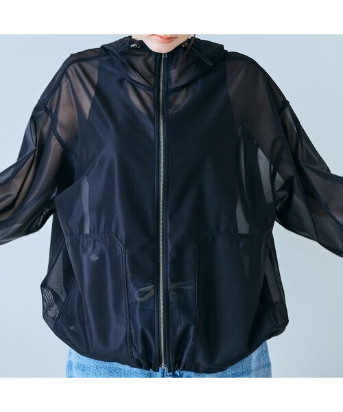 Rose Tiara / ローズティアラ ブルゾン | シアーメッシュジップアップブルゾン | 詳細16