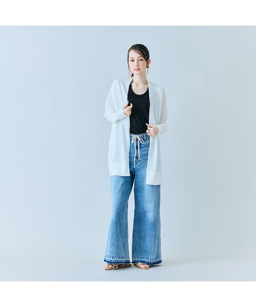 Rose Tiara / ローズティアラ ニット・セーター | ライトシアーカーディガン | 詳細1