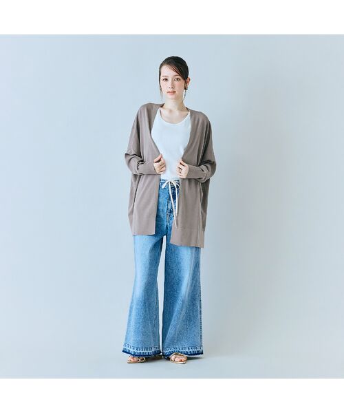 Rose Tiara / ローズティアラ ニット・セーター | ライトシアーカーディガン | 詳細7