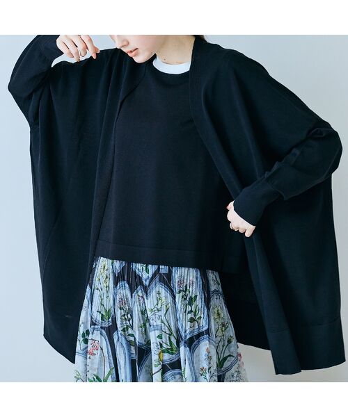 Rose Tiara / ローズティアラ ニット・セーター | ライトシアーカーディガン | 詳細9