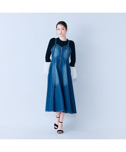 Rose Tiara / ローズティアラ ニット・セーター | 袖口シアーラッフルリブニット | 詳細9