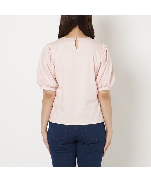 Rose Tiara / ローズティアラ カットソー | 【大人気シリーズ】【接触冷感/綿100%】ドットチュールフラワーカットソー | 詳細10