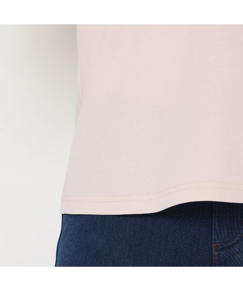 Rose Tiara / ローズティアラ カットソー | 【大人気シリーズ】【接触冷感/綿100%】ドットチュールフラワーカットソー | 詳細14