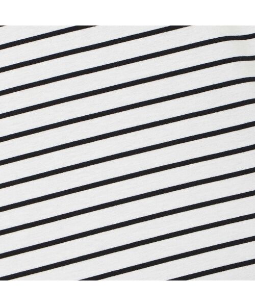 Rose Tiara / ローズティアラ カットソー | 【接触冷感/UVカット/綿100％】ボーダーフレアカットソー | 詳細16