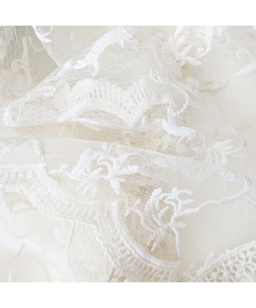 Rose Tiara / ローズティアラ マフラー・ショール・スヌード・ストール | Catレースストール | 詳細1