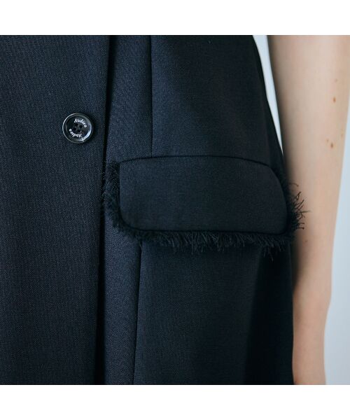 Rose Tiara / ローズティアラ ミニ丈・ひざ丈ワンピース | 【モデル美香×Audie a Muses】ラップ風デザインワンピース | 詳細22