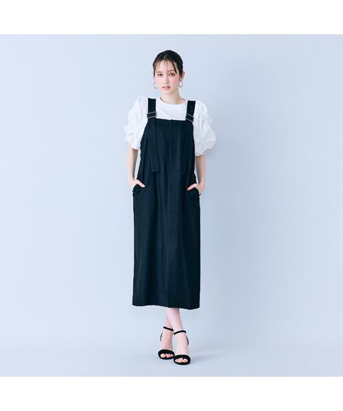 Rose Tiara / ローズティアラ ミニ丈・ひざ丈ワンピース | 前ファスナージャンパードレス | 詳細11