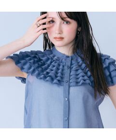 Rose Tiara / ローズティアラ シャツ・ブラウス | フリルギャザーショルダーブラウス
