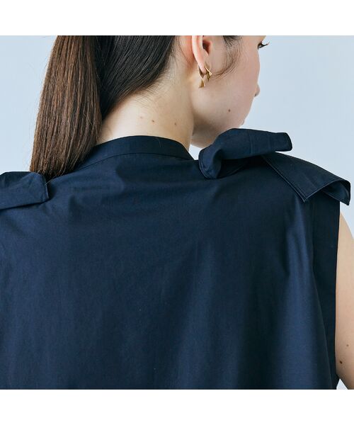 Rose Tiara / ローズティアラ シャツ・ブラウス | リボンノースリーブブラウス | 詳細10