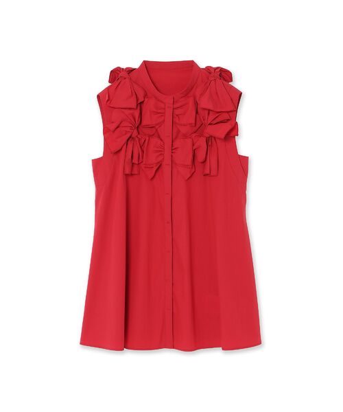 Rose Tiara / ローズティアラ シャツ・ブラウス | リボンノースリーブブラウス | 詳細16