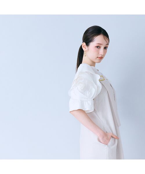 Rose Tiara / ローズティアラ シャツ・ブラウス | ローズスリーブブラウス | 詳細2