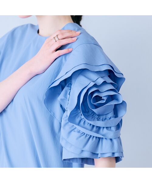 Rose Tiara / ローズティアラ シャツ・ブラウス | ローズスリーブブラウス | 詳細9