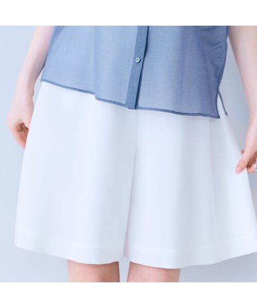 Rose Tiara / ローズティアラ ショート・ハーフ・半端丈パンツ | フレアキュロットパンツ | 詳細1