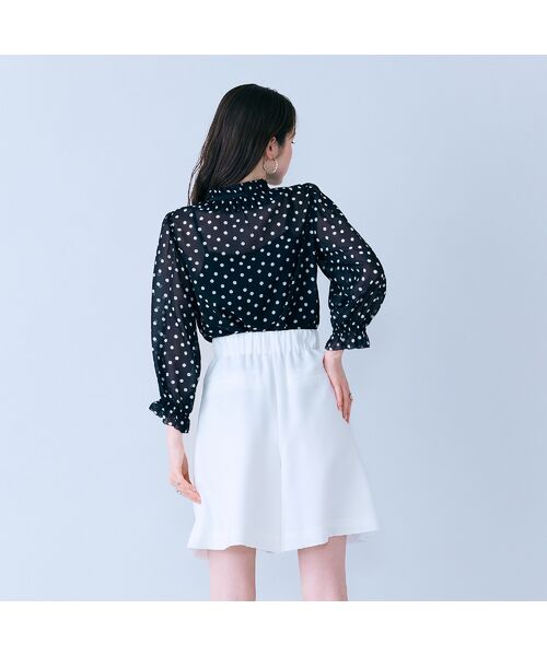 Rose Tiara / ローズティアラ ショート・ハーフ・半端丈パンツ | フレアキュロットパンツ | 詳細5