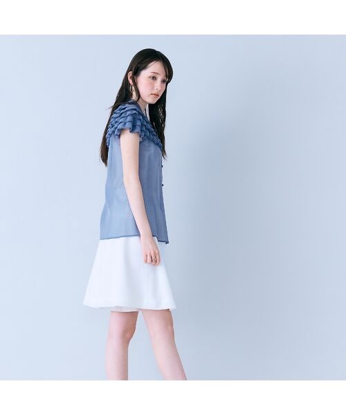 Rose Tiara / ローズティアラ ショート・ハーフ・半端丈パンツ | フレアキュロットパンツ | 詳細7