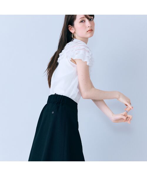 Rose Tiara / ローズティアラ ショート・ハーフ・半端丈パンツ | フレアキュロットパンツ | 詳細14