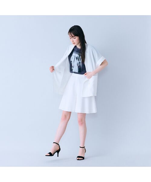 Rose Tiara / ローズティアラ テーラードジャケット | ハーフスリーブダブルシアージャケット | 詳細7