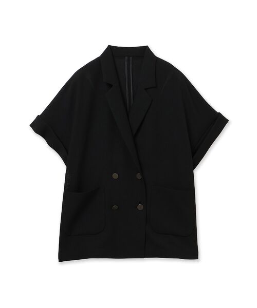Rose Tiara / ローズティアラ テーラードジャケット | ハーフスリーブダブルシアージャケット | 詳細15