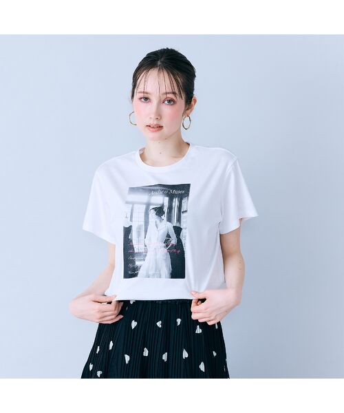 Rose Tiara / ローズティアラ カットソー | フォトプリントTシャツ | 詳細1