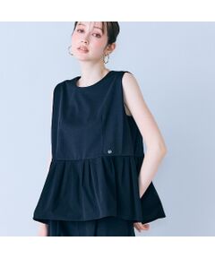 Rose Tiara / ローズティアラ カットソー | ウエスト切替ノースリーブカットソー