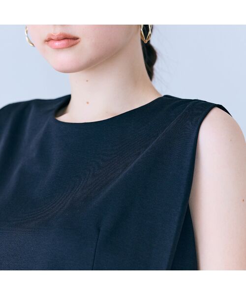 Rose Tiara / ローズティアラ カットソー | ウエスト切替ノースリーブカットソー | 詳細5