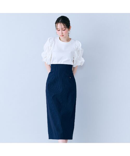 Rose Tiara / ローズティアラ カットソー | タックボリュームスリーブカットソー | 詳細6