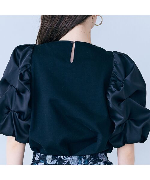 Rose Tiara / ローズティアラ カットソー | タックボリュームスリーブカットソー | 詳細8