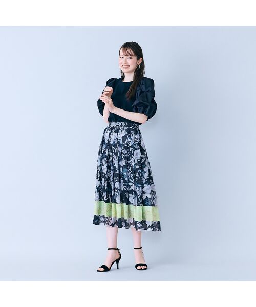 Rose Tiara / ローズティアラ カットソー | タックボリュームスリーブカットソー | 詳細9