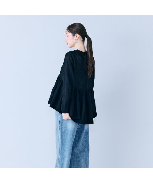 Rose Tiara / ローズティアラ カーディガン・ボレロ | シアーティアードニットカーディガン | 詳細16