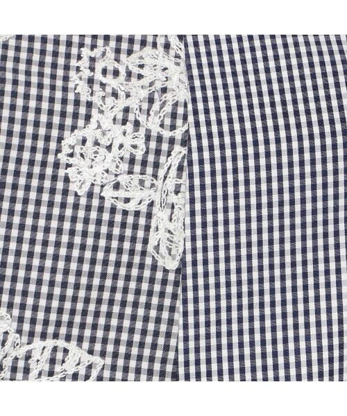 Rose Tiara / ローズティアラ ミニ丈・ひざ丈ワンピース | リボンベルト付きフラワー刺繍チェックワンピース | 詳細13