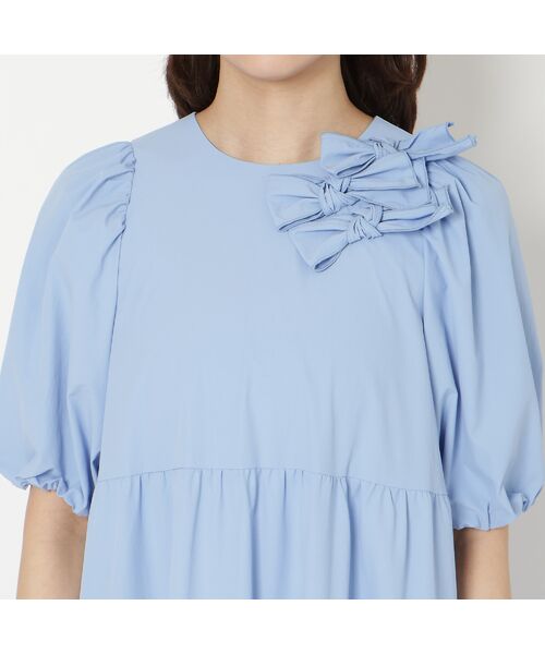 Rose Tiara / ローズティアラ ミニ丈・ひざ丈ワンピース | 【接触冷感/UVカット/遮熱】ティアードマキシワンピース | 詳細12