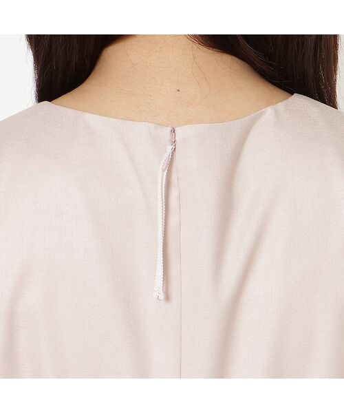 Rose Tiara / ローズティアラ ミニ丈・ひざ丈ワンピース | 【接触冷感/防シワ/イージーケア】フロントリボンワンピース | 詳細16