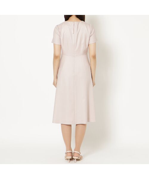 Rose Tiara / ローズティアラ ミニ丈・ひざ丈ワンピース | 【接触冷感/防シワ/イージーケア】フロントリボンワンピース | 詳細9