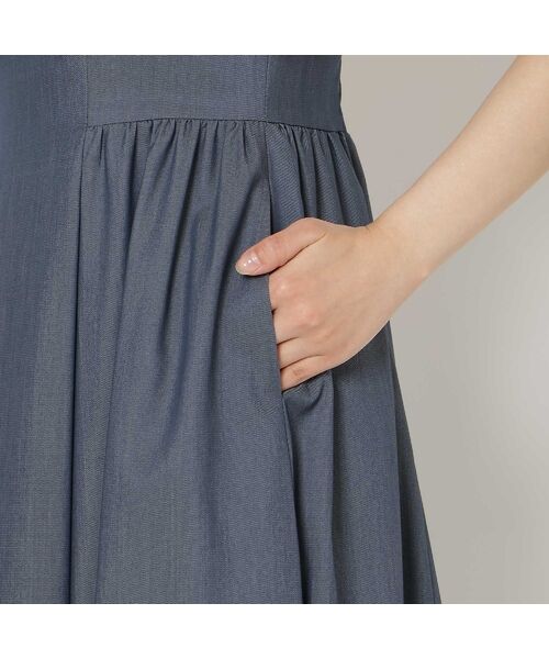 Rose Tiara / ローズティアラ ミニ丈・ひざ丈ワンピース | 【接触冷感】バックシャーリングジャンパースカート | 詳細14